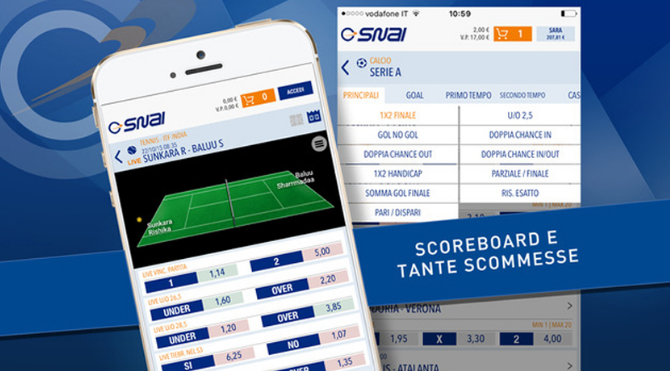 Snai mobile app snai app