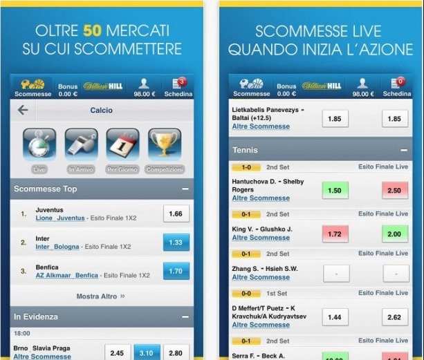 Betting apps Illi